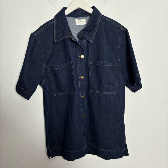 DISSH Dark Blue Jean Jacket - Picture 10 of 11